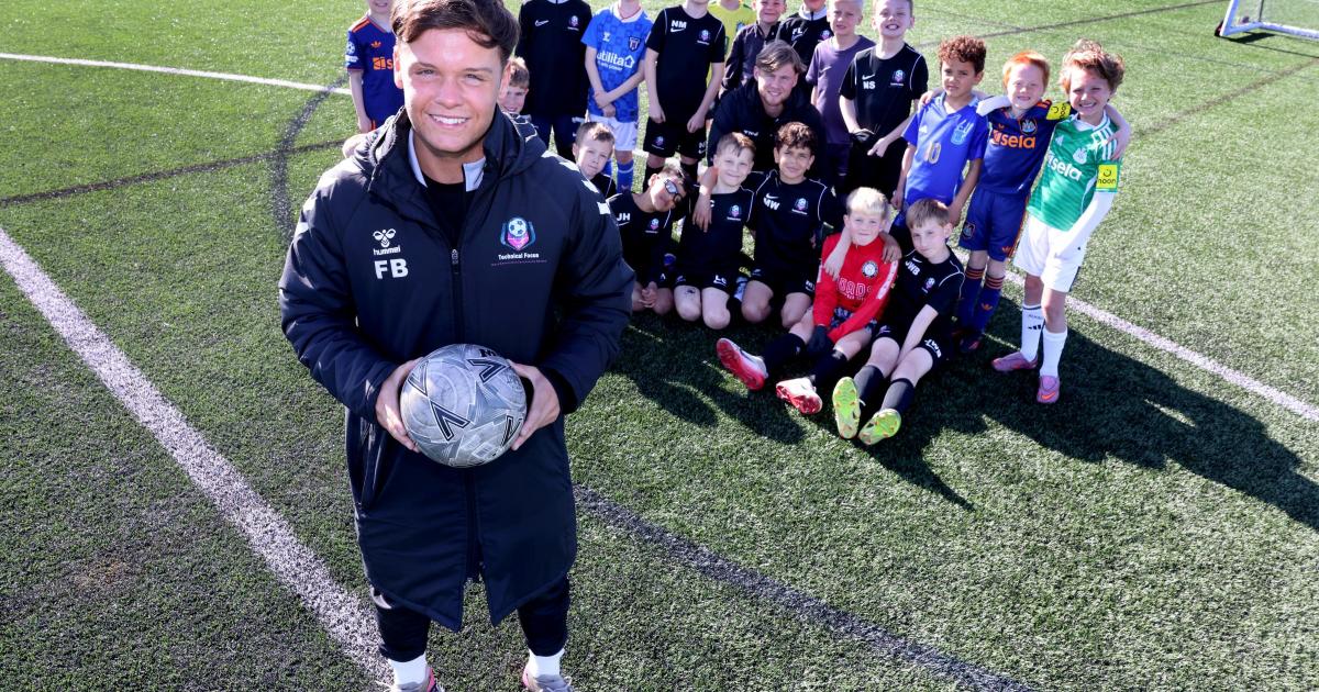 Young North East football coach on success of growing business
