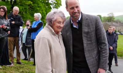 Prince of Wales visits Bainbridge, North Yorkshire