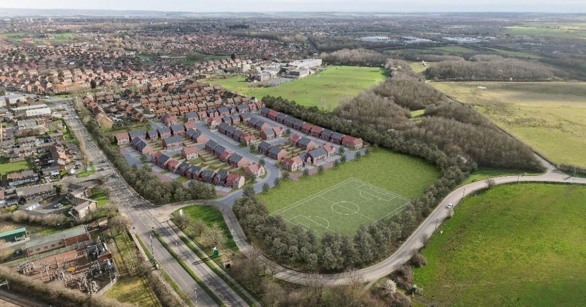 Application submitted to build 115 homes in South Shields