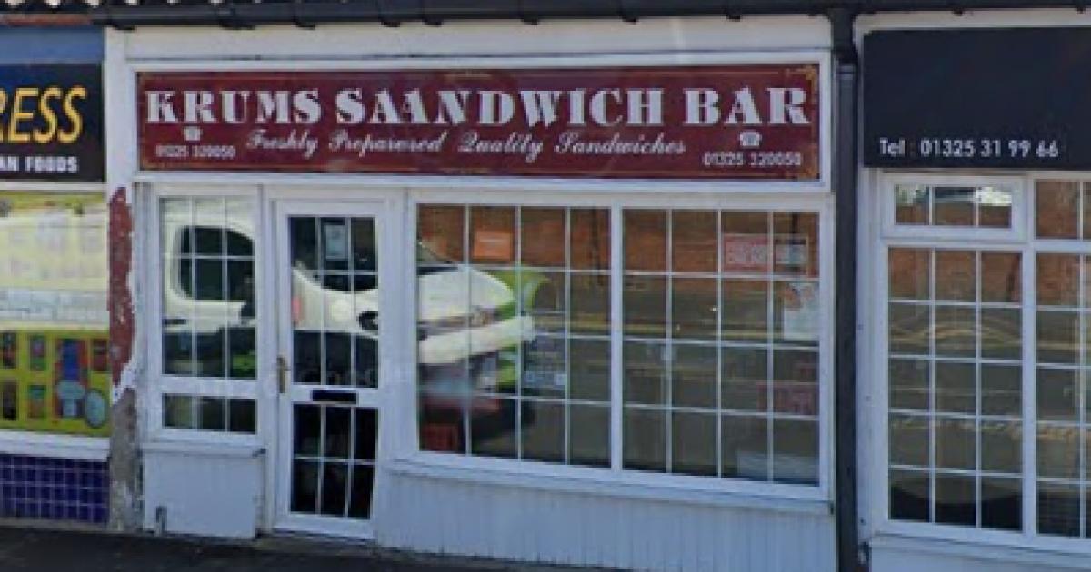Krums Sandwich Bar, Newton Aycliffe permanently closes