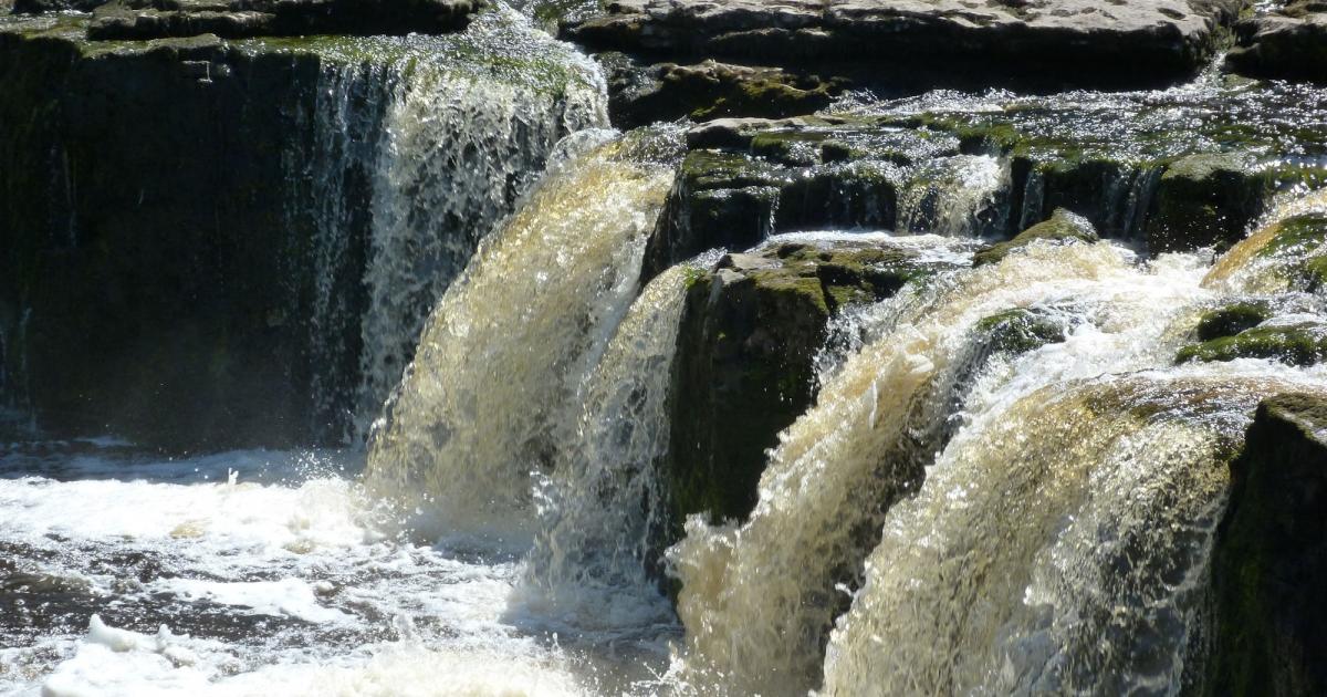 Walk from Redmire taking in Bolton Castle and Aysgarth Falls