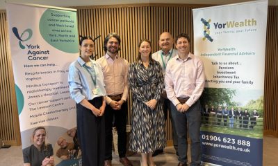 York Against Cancer chosen as charity partner by YorWealth