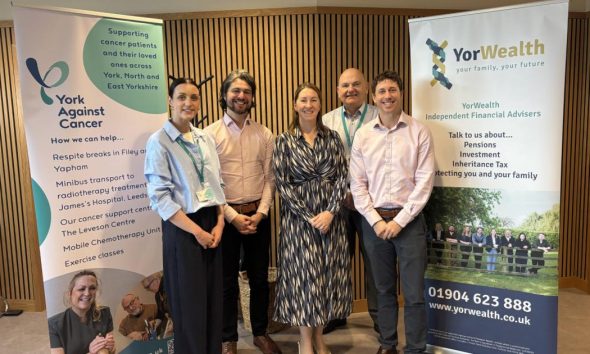 York Against Cancer chosen as charity partner by YorWealth