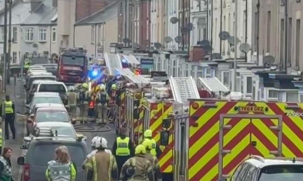 Two in hospital after explosion at home in Scarborough