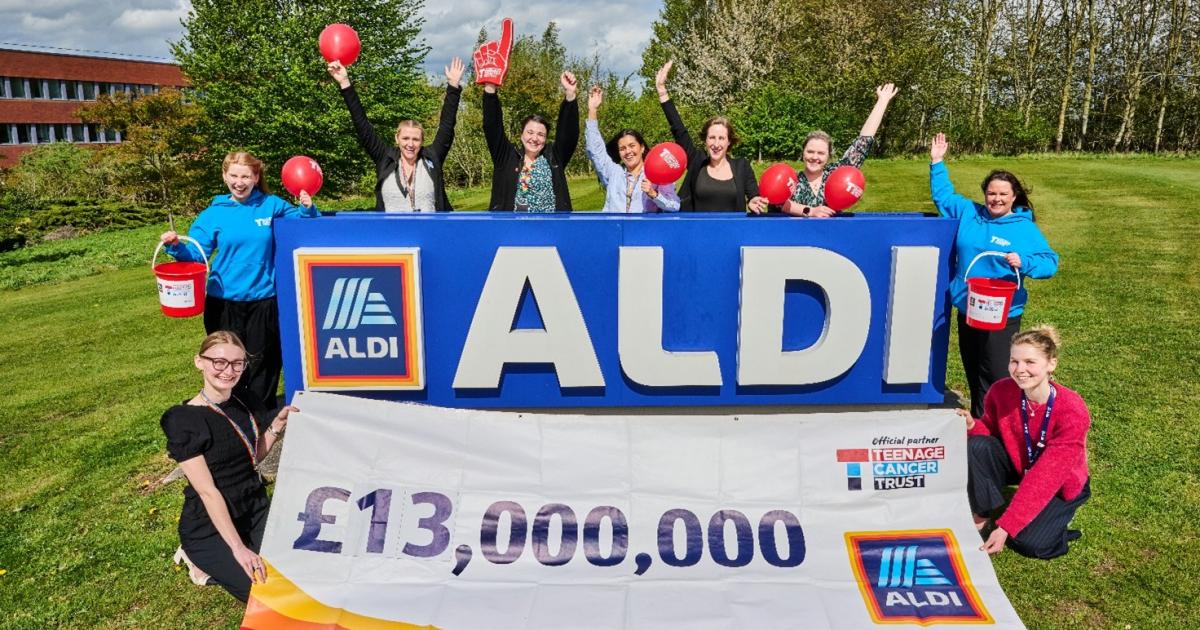 Aldi across Tyne and Wear raises millions for cancer trust