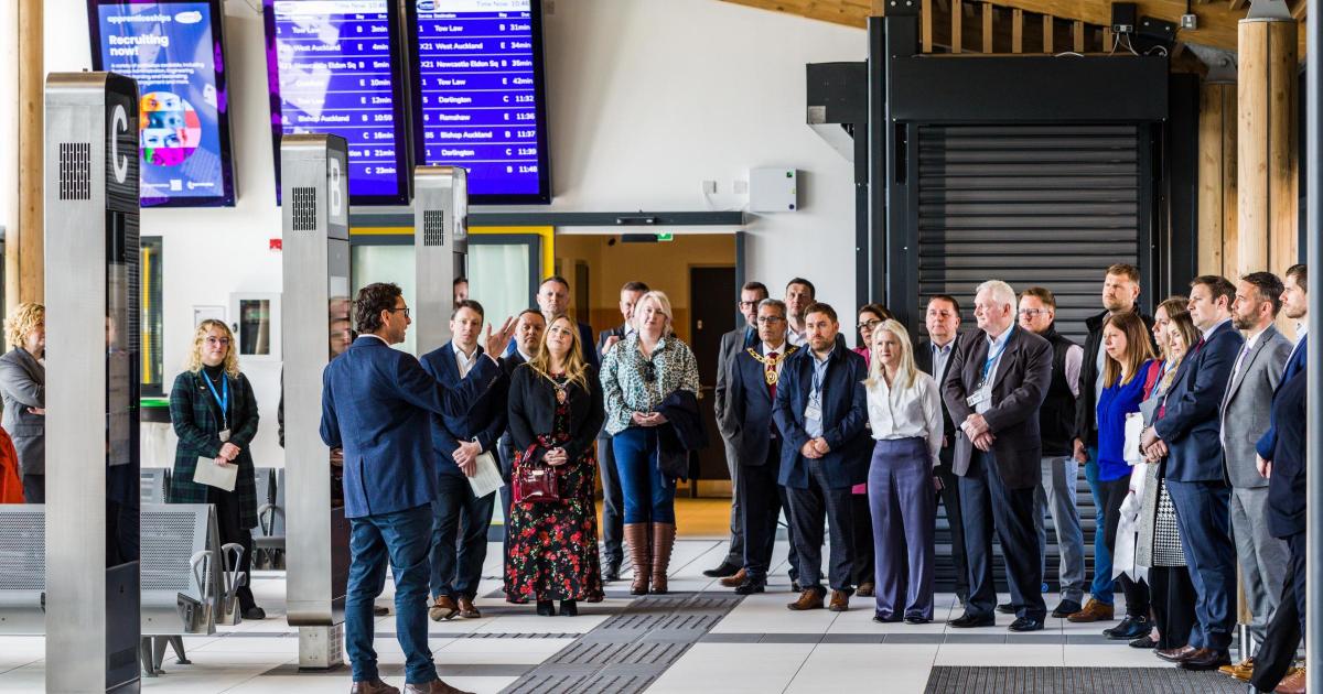 First look inside brand new Bishop Auckland bus station