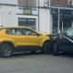 Two-car crash sees police close major junction in Horwich