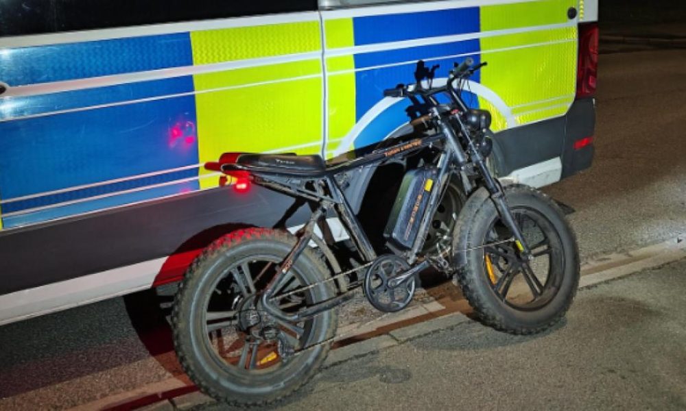 Illegal e-bikes and moped seized in Bolton crackdown