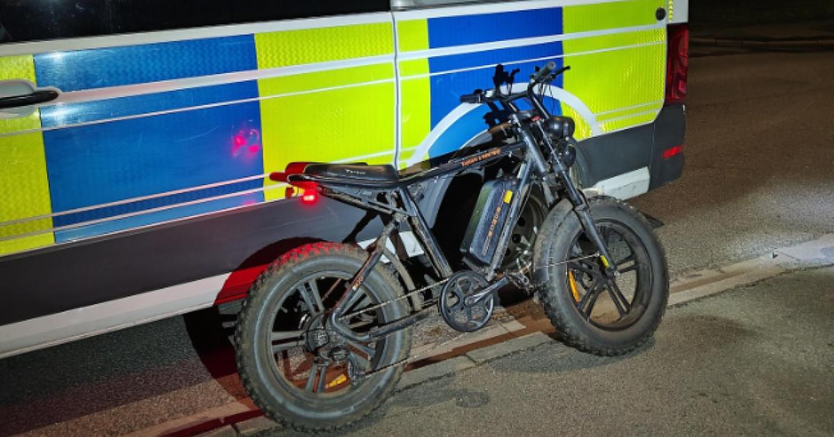 Illegal e-bikes and moped seized in Bolton crackdown