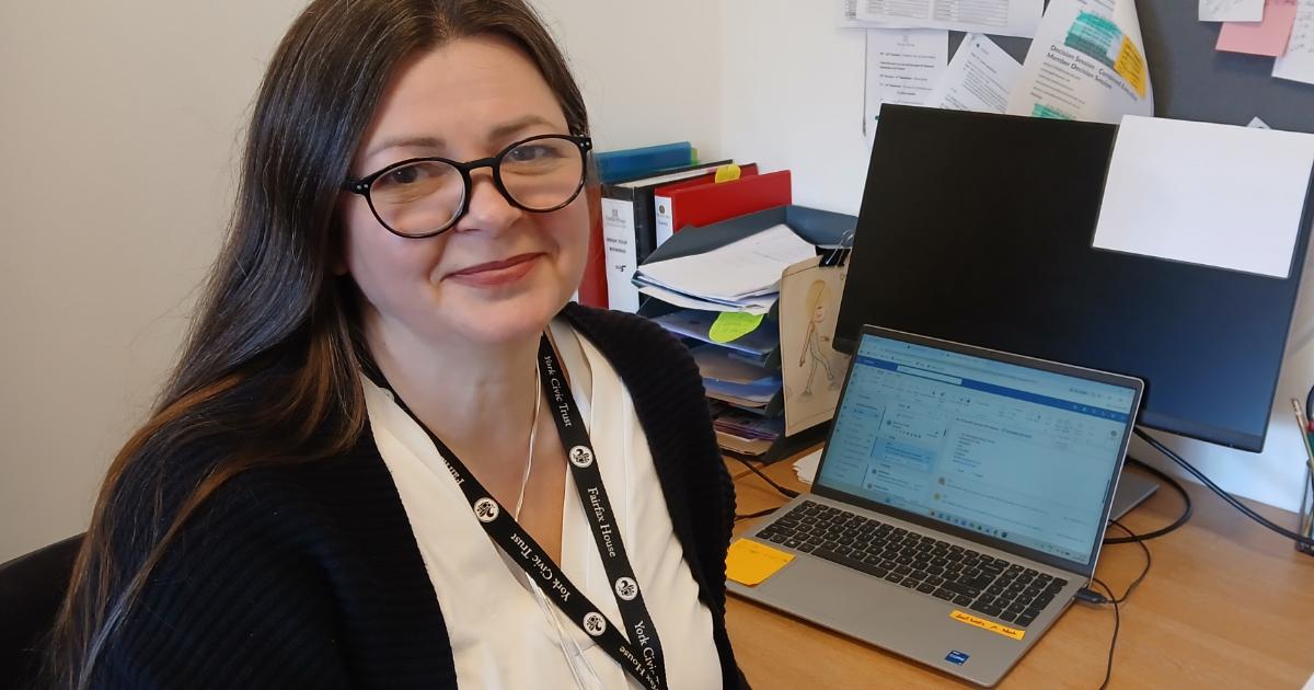 Ukrainian refugee speaks about her experience in York