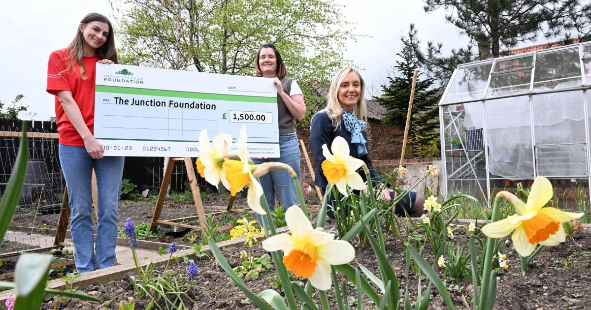 Barratt and David Wilson Homes donates to The Junction charity