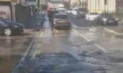 Roadworks needed after burst water main damaged Darlington road