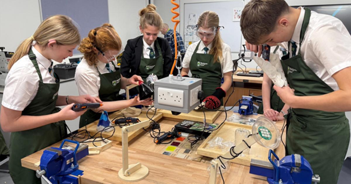 Woldgate School Pocklington new design and technology department