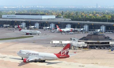All of the delayed and cancelled flights at Manchester Airport today