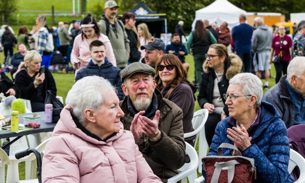 Burnhope village recreated 1926 General Strike Miners' Gala