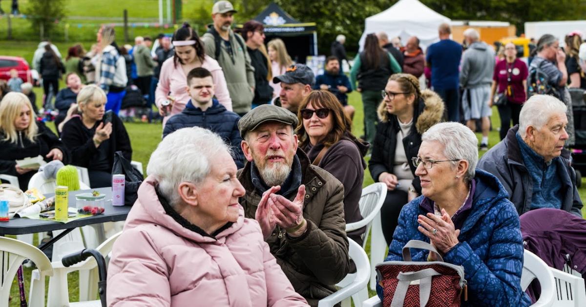 Burnhope village recreated 1926 General Strike Miners' Gala