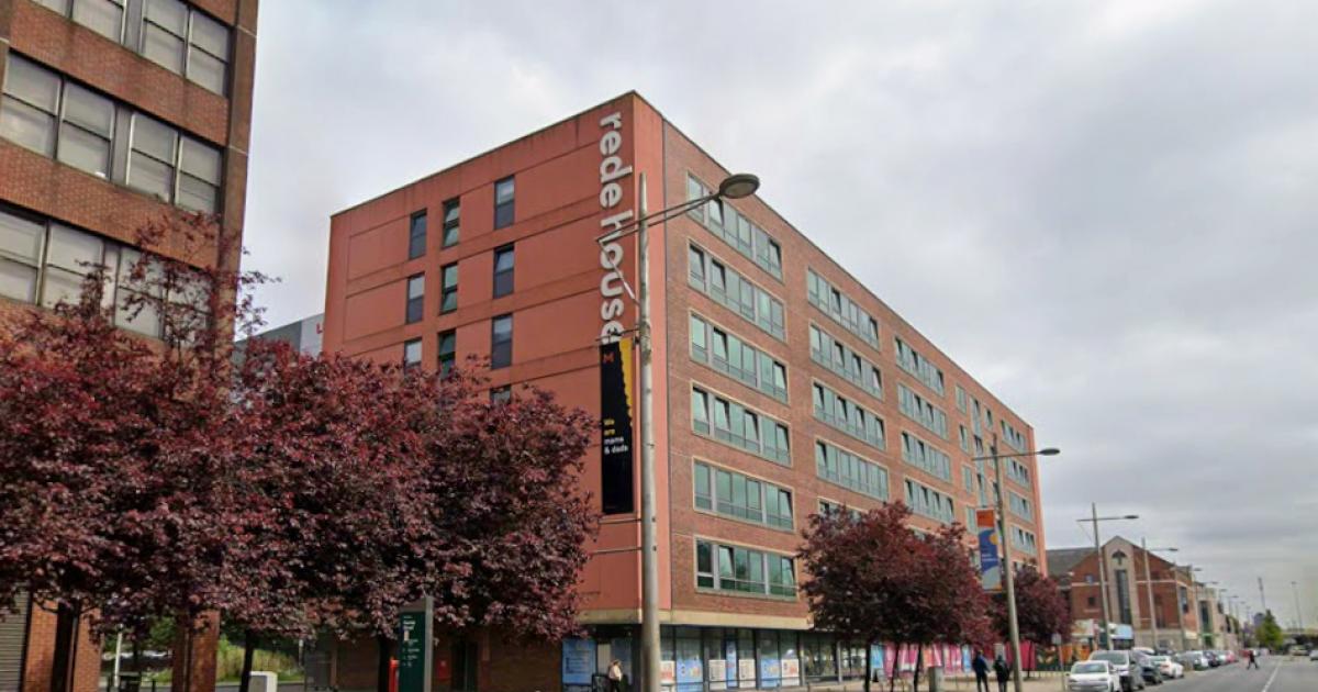 Bike shed fire at Middlesbrough's Rede House tower block