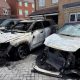 Pictures show aftermath of Ingleby Barwick 'petrol bomb'