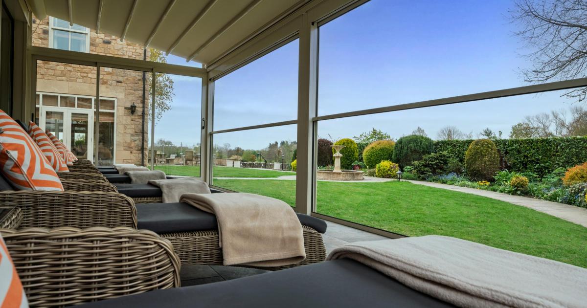 Headlam Hall unveils new outdoor spa terrace for guests