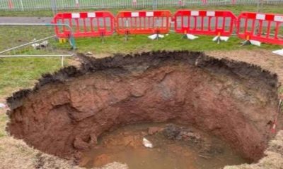 Eston sinkhole to be repaired later this year by council