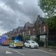 Firefighters attend an incident on Bromwich Street, Bolton