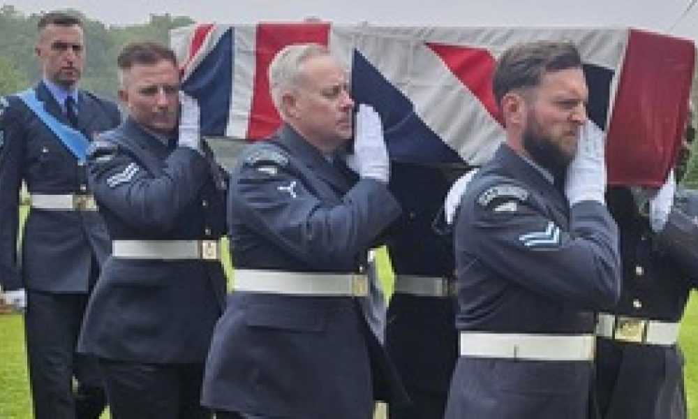Great Ayton RAF pilot buried 86 years after being gunned down in WW2