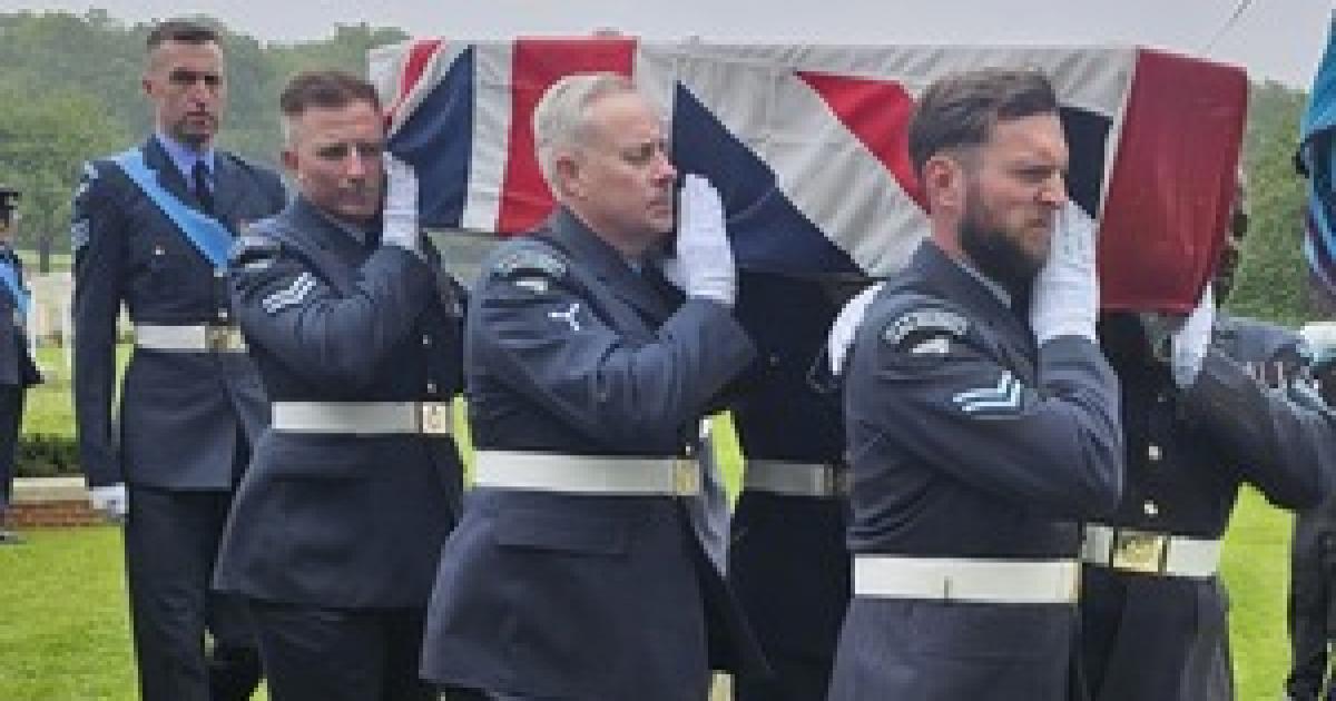 Great Ayton RAF pilot buried 86 years after being gunned down in WW2