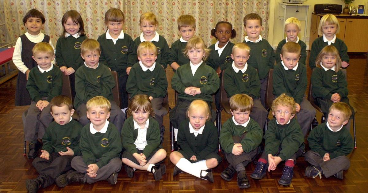10 photos of York new school starters in 2001 and 2002