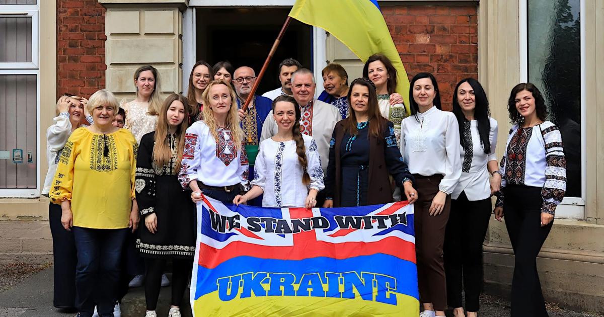 Bolton AUGB part of Ukrainian Vyshyvanka celebrations