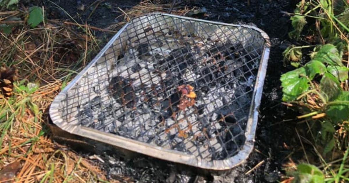 Driver puts BBQ in car boot during North Yorkshire incident