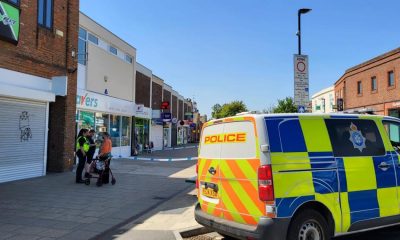 Savers in Front Street Acomb is closed with a police cordon