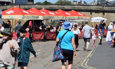 Temperatures in York could hit 33 degrees Celsius today