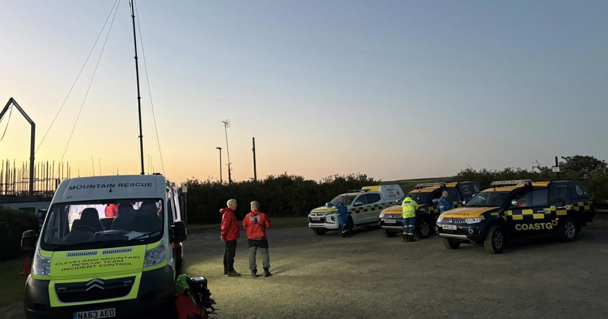 Search for missing person between Staithes and Sandsend