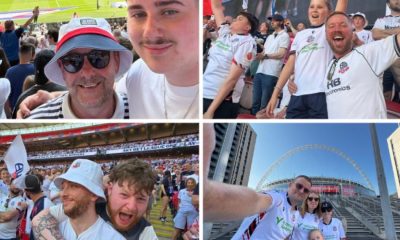 Best fan selfies after Bolton Wanderers victory at Wembley