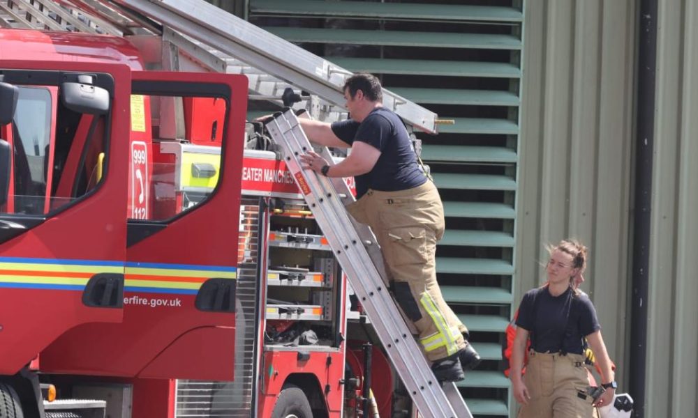 Firefighters remained at Vernacare fire until evening