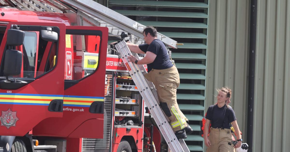 Firefighters remained at Vernacare fire until evening