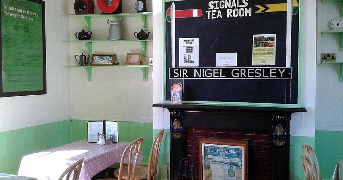 'Step back in time' at Grosmont train station tearoom