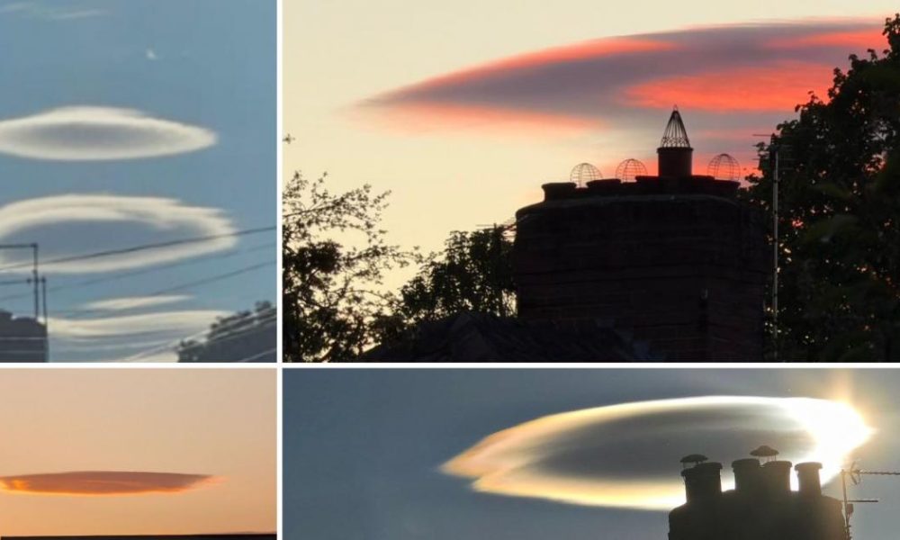 ‘UFO’ lenticular clouds wow North East skywatchers