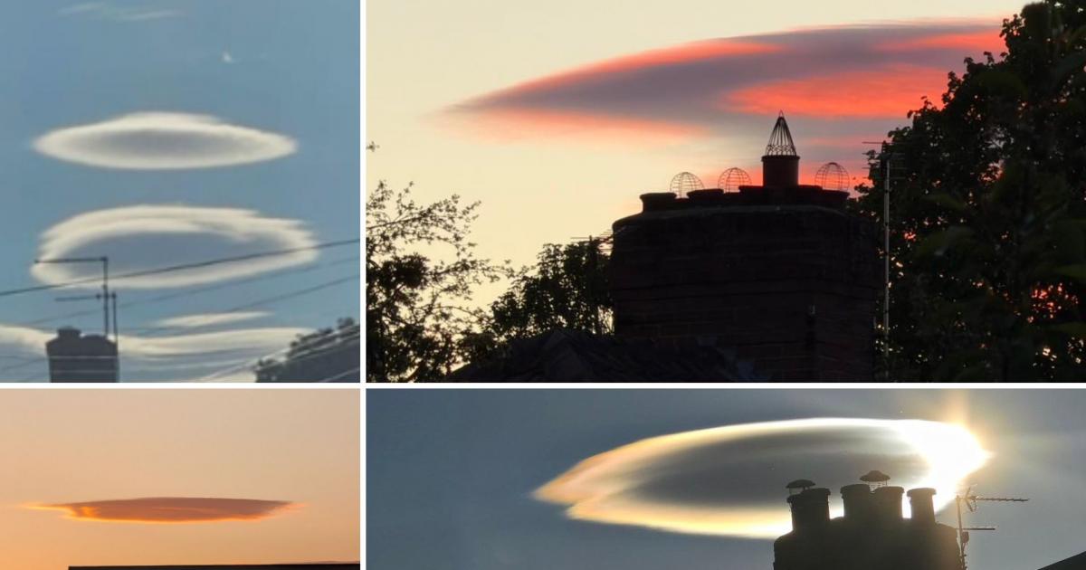 ‘UFO’ lenticular clouds wow North East skywatchers