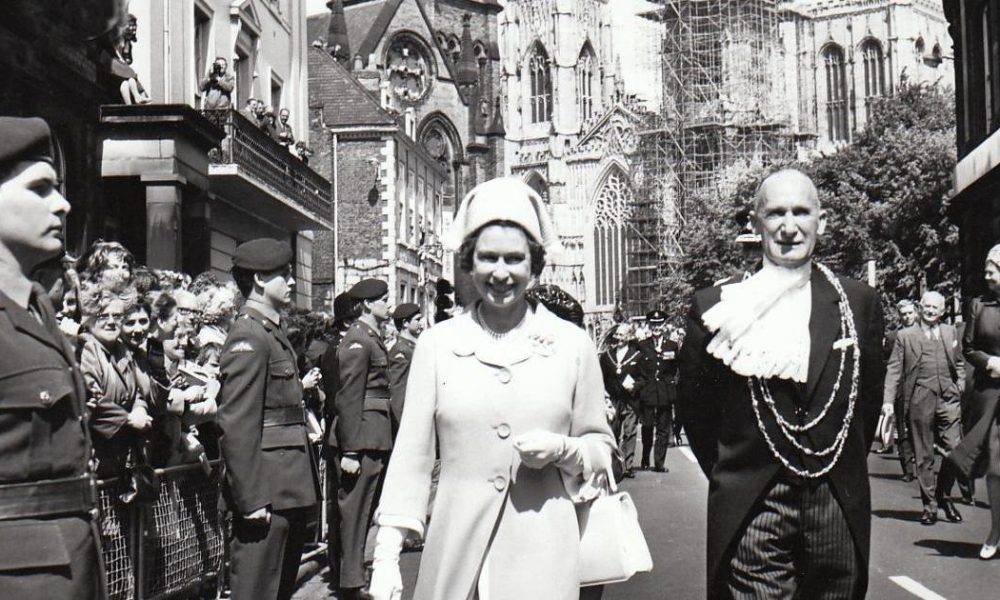 Old photos of York's most famous royal visits over decades