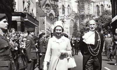 Old photos of York's most famous royal visits over decades