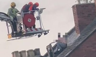 Man arrested after rooftop standoff in Bishop Auckland
