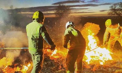 Firefighters warning to children in Bishop Auckland about arson