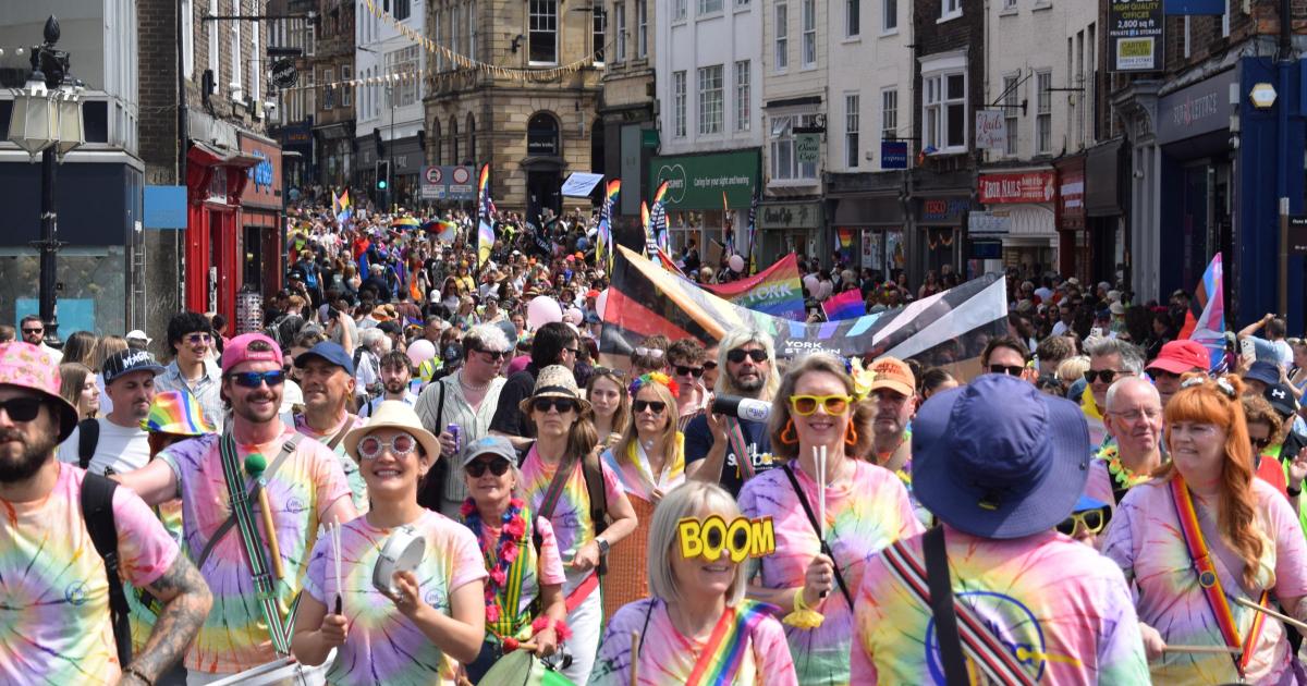 York Pride - thousands turn out for 2026 event in the city