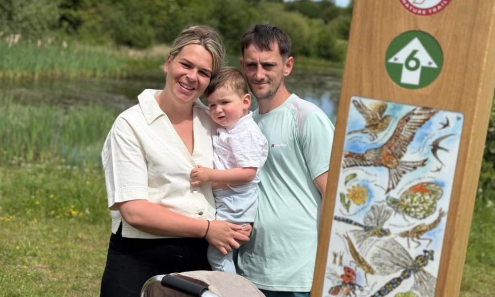 Newcastle nature trail opened for schoolboy Archie York