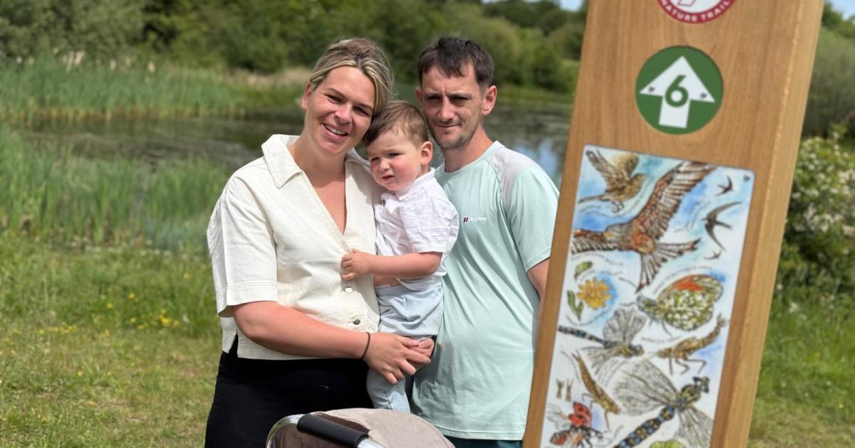 Newcastle nature trail opened for schoolboy Archie York
