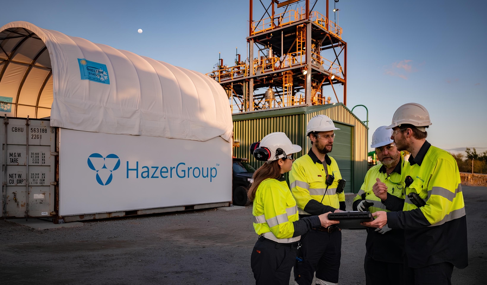 Hazer signs MOU with CRV