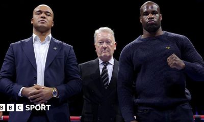 Fabio Wardley faces off with Daniel Dubois