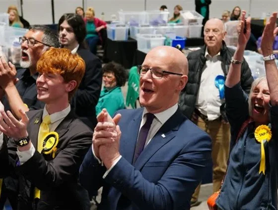 SNP on course for victory in Scotland as results continue