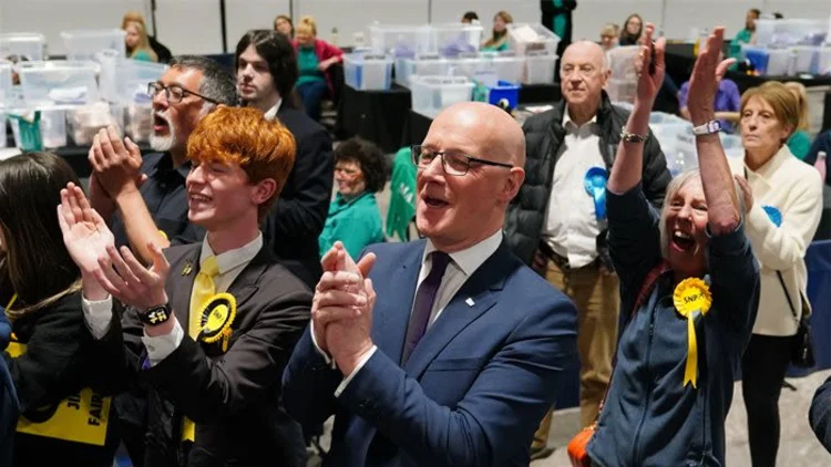 SNP on course for victory in Scotland as results continue
